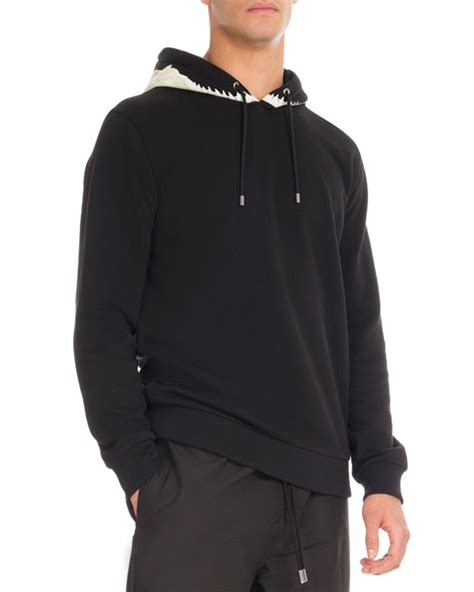 givenchy shark teeth hoodie|Givenchy sweatshirts for men.